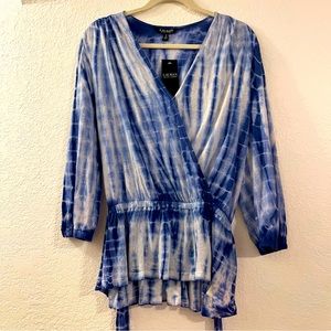 NWT $125 RALPH LAUREN TIE DYE TOP